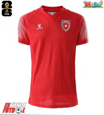 Jordania Segunda Equipación Mujer Mundial 2026 Manga Corta